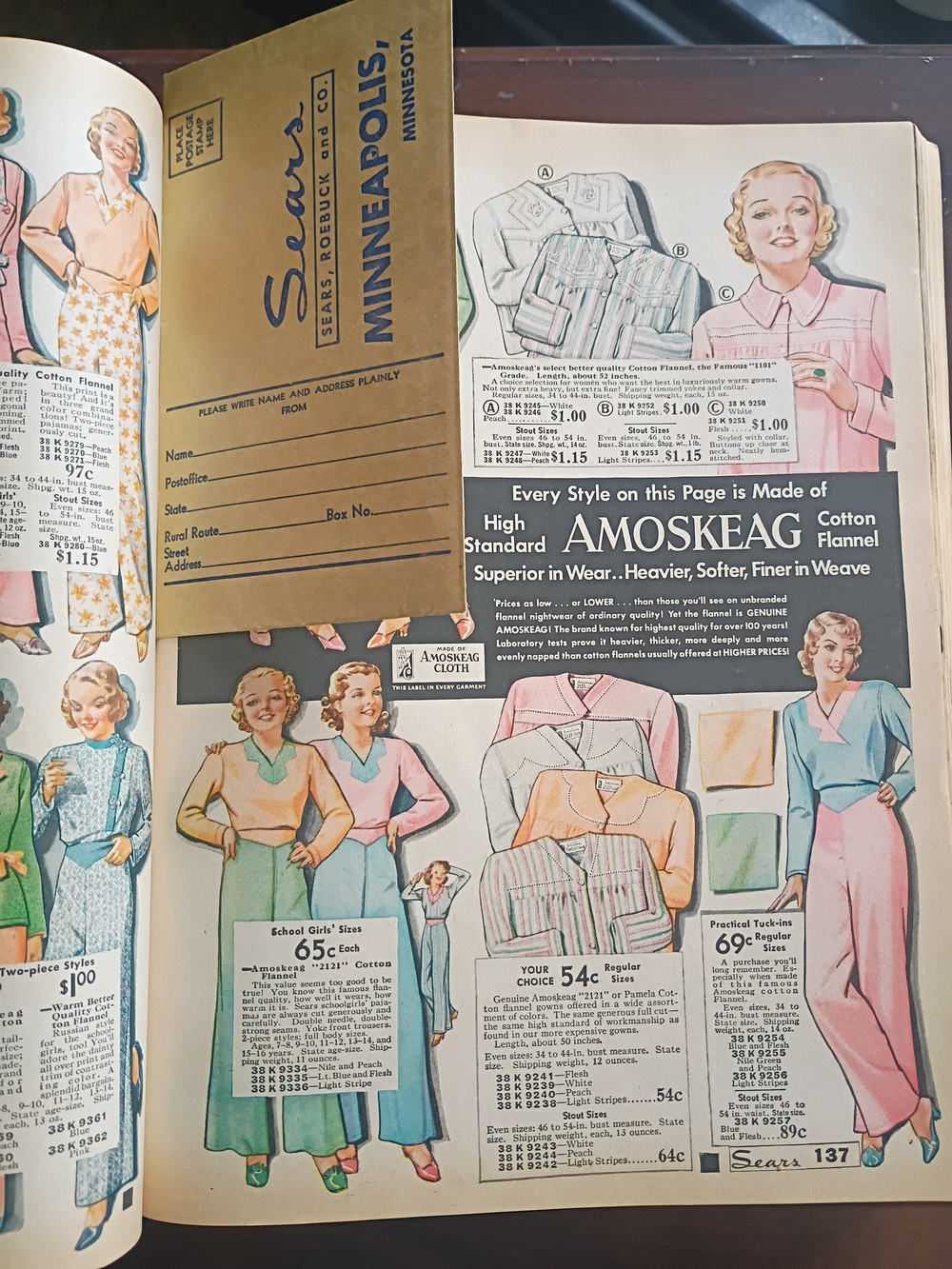 1936-1937 Sears, Roebuck & Co. Fall/Winter Catalog - Picture 3 of 6